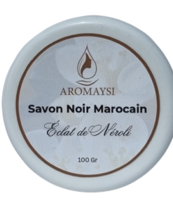 SAVON NOIR MAROCAIN ÉCLAT DE NÉROLI